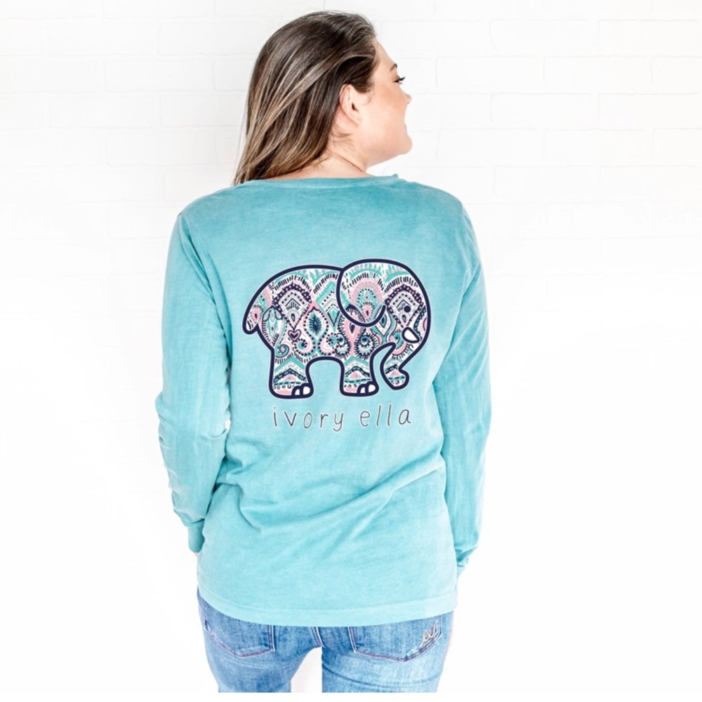 Ivory Ella long sleeve tee